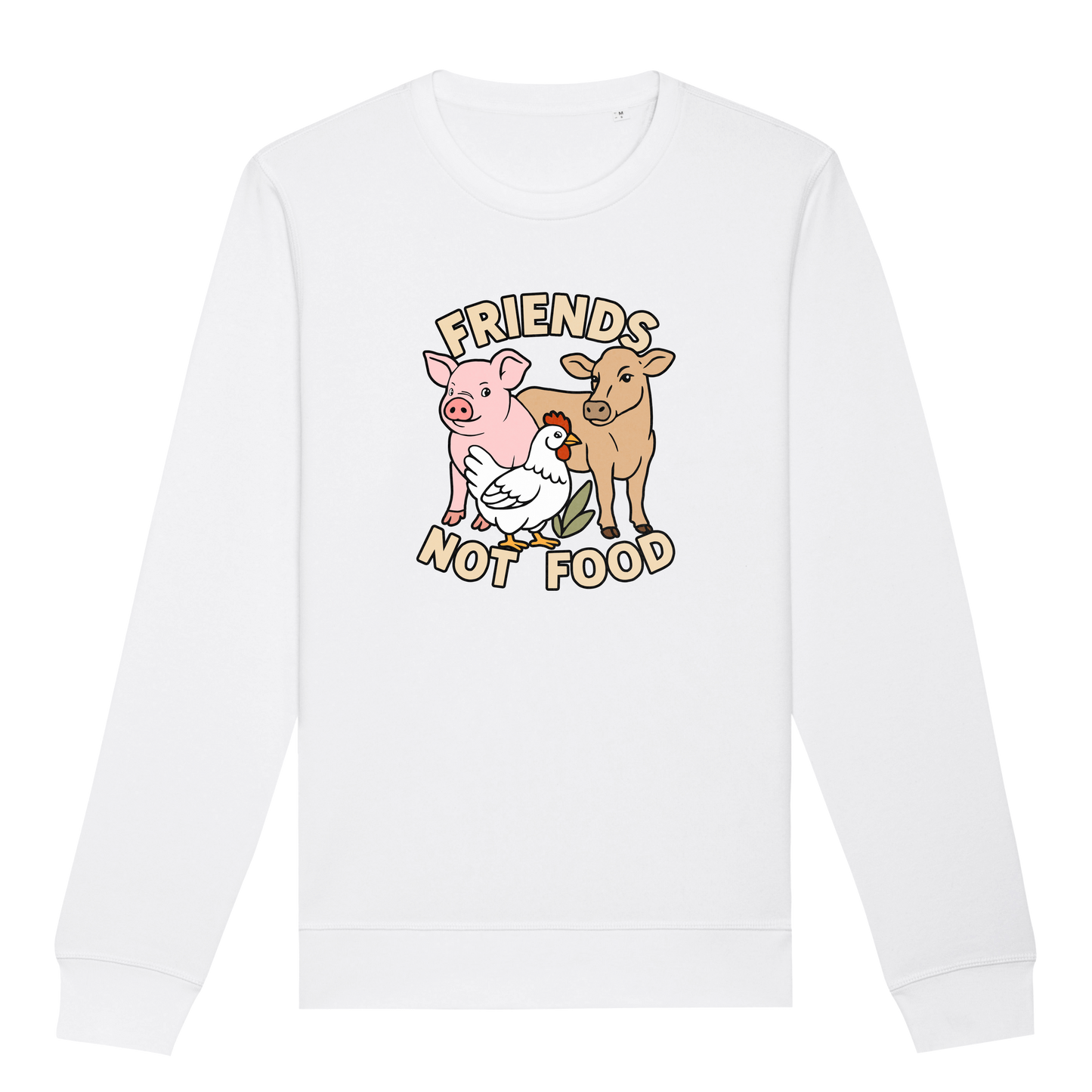 Friends Not Food Earthlings Sweatshirt