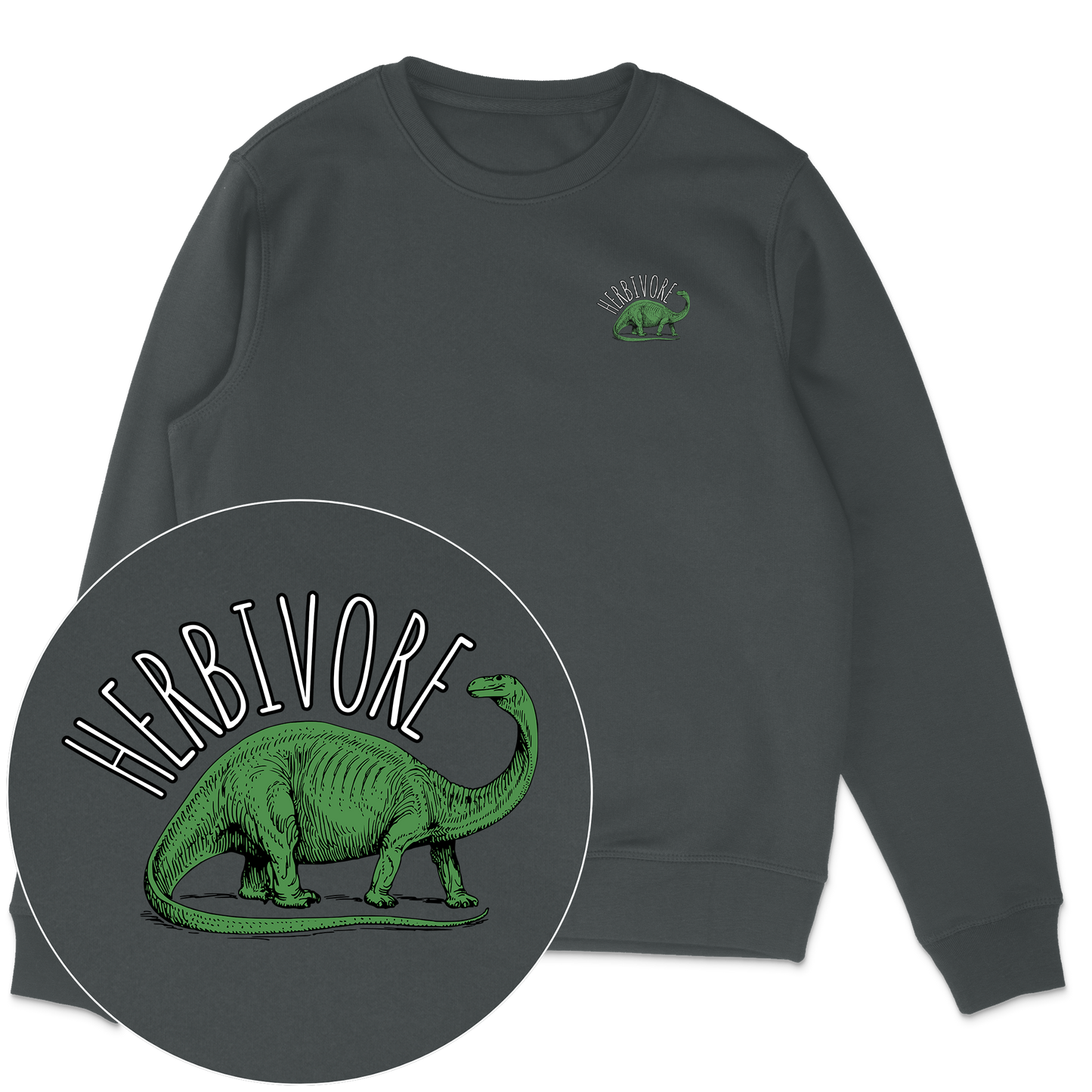 Herbivore Brontosaurus Sweatshirt
