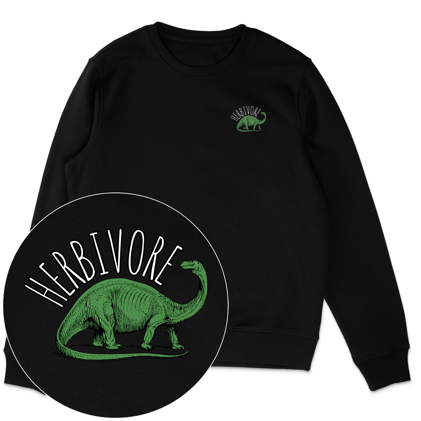 Herbivore Brontosaurus Sweatshirt