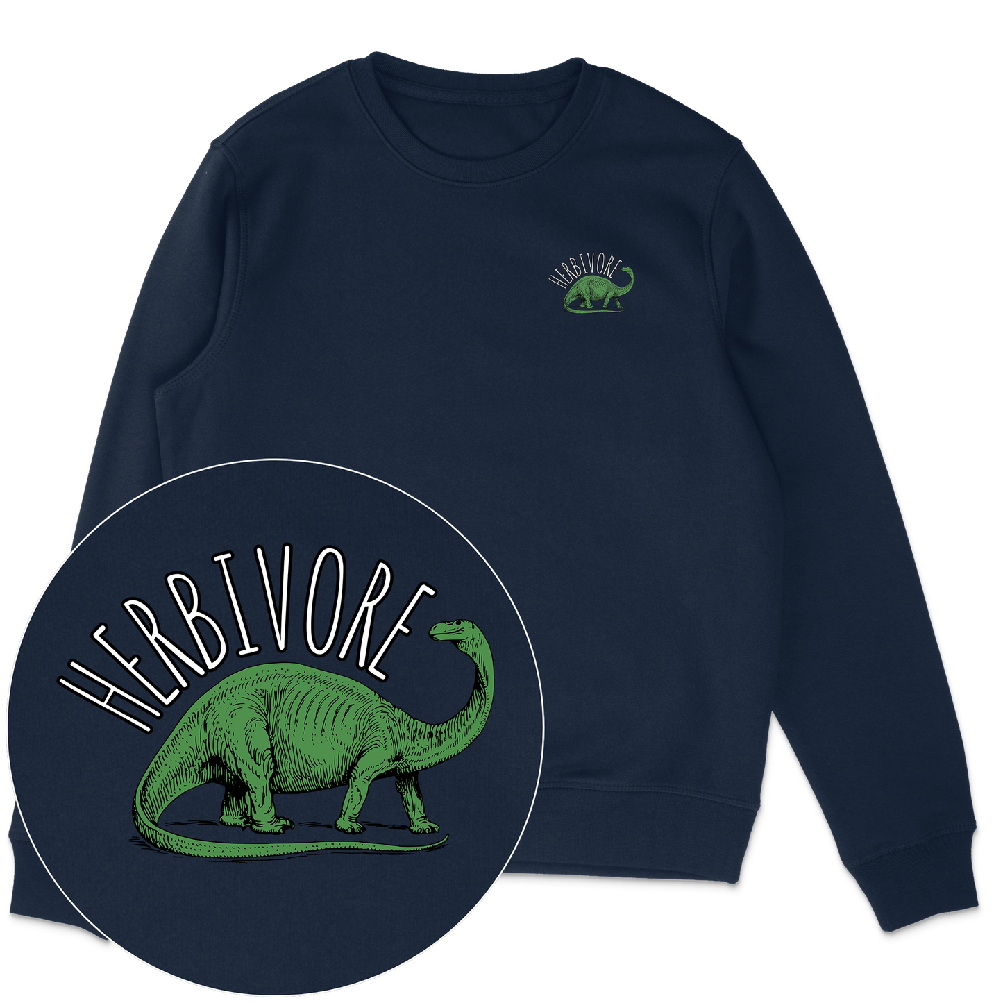 Herbivore Brontosaurus Sweatshirt
