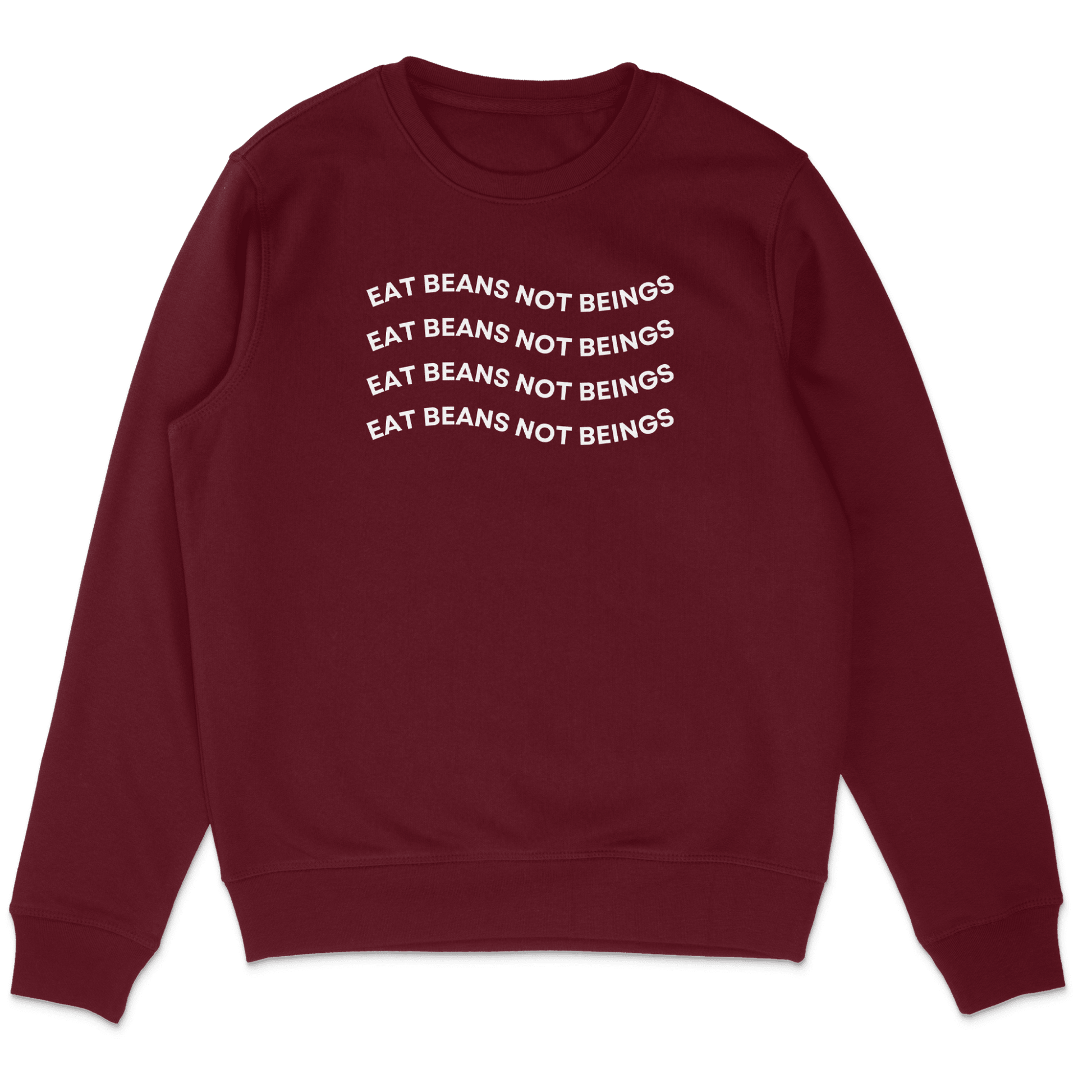 Eat Beans Not Beings Sweatshirt - Vegan America