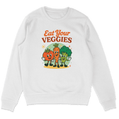 Eat Your Veggies Sweatshirt - Vegan America