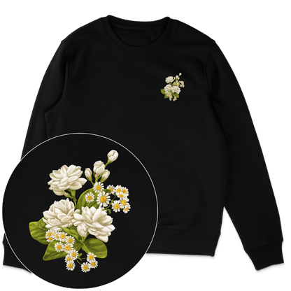 Flower Streetwear Sweatshirt - Vegan America