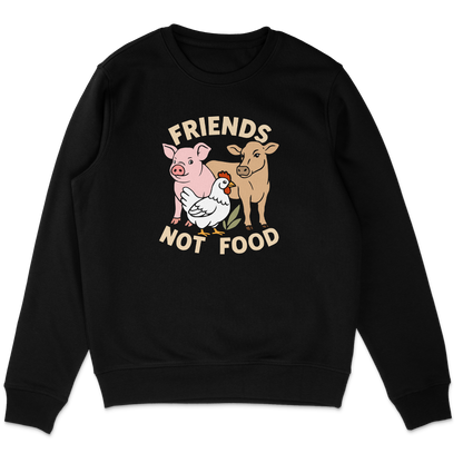 Friends Not Food Earthlings Sweatshirt