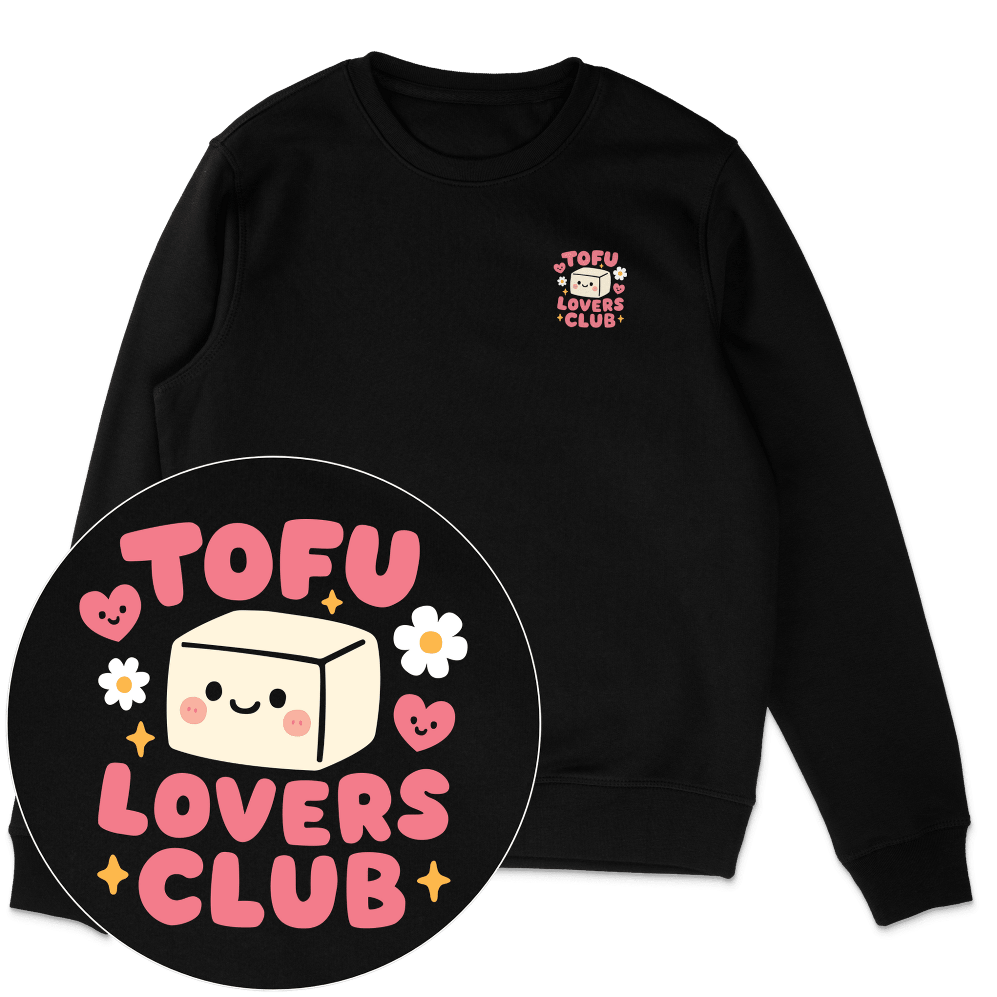 Tofu Lovers Club Sweatshirt - Vegan America