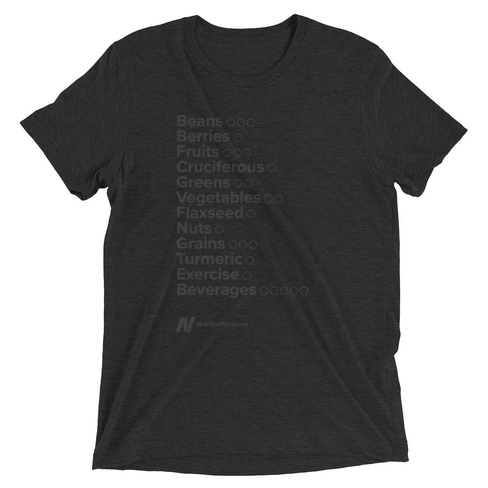 Monochrome Daily Dozen T-Shirt (All Languages)