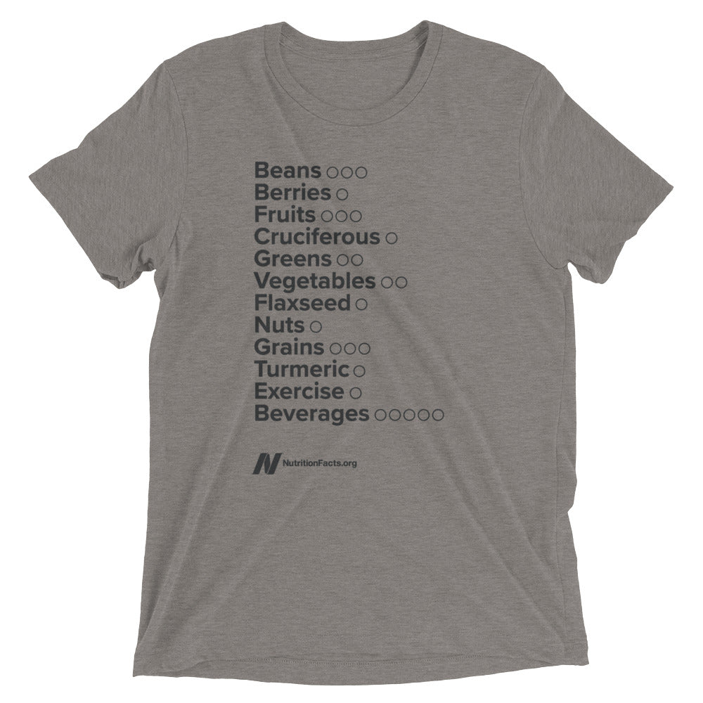 Monochrome Daily Dozen T-Shirt (All Languages)