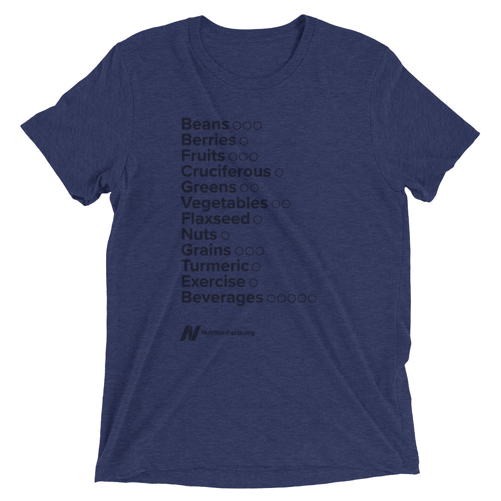 Monochrome Daily Dozen T-Shirt (All Languages)