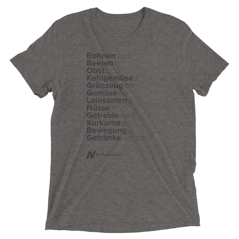 Monochrome Daily Dozen T-Shirt (All Languages)