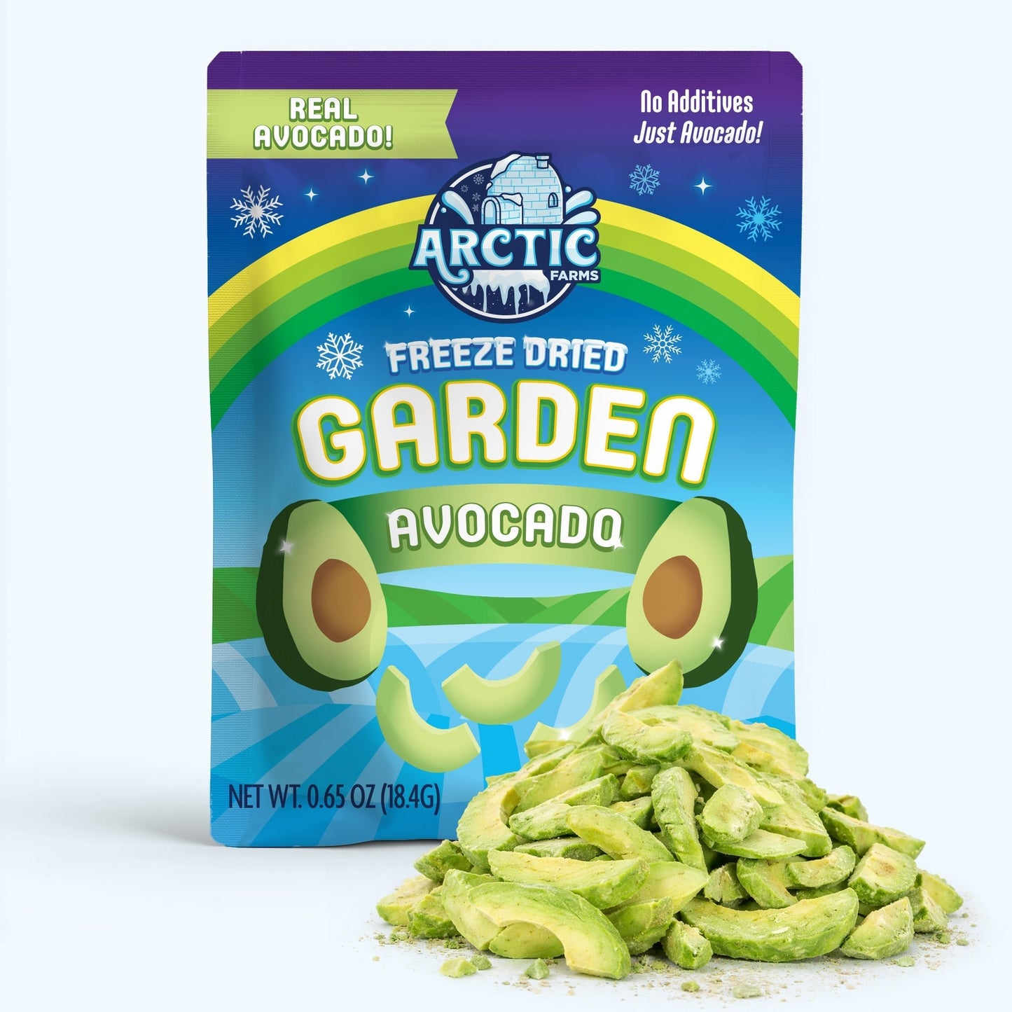 Freeze Dried Avocado Slices - Vegan America