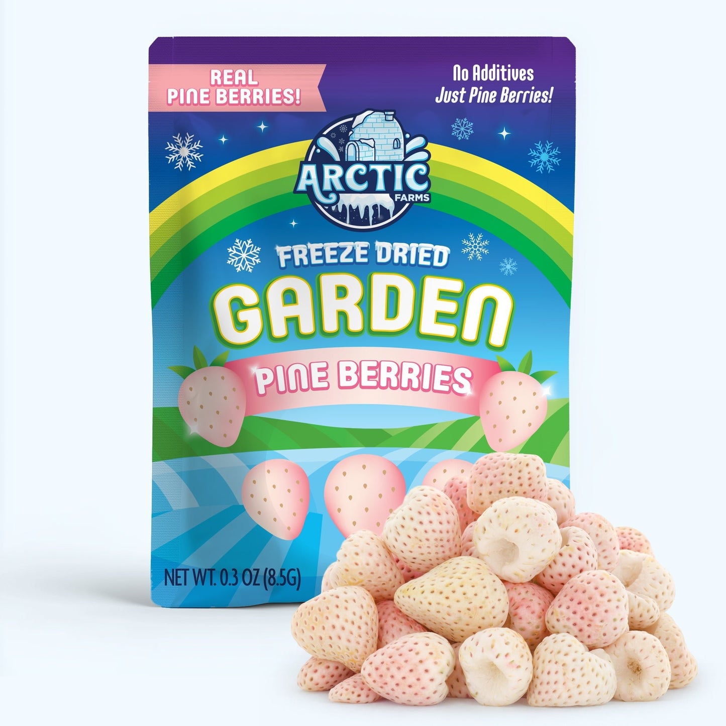 Freeze Dried Pineberry - Vegan America