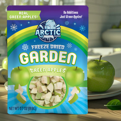 Freeze Dried Green Delicious Apple Bites