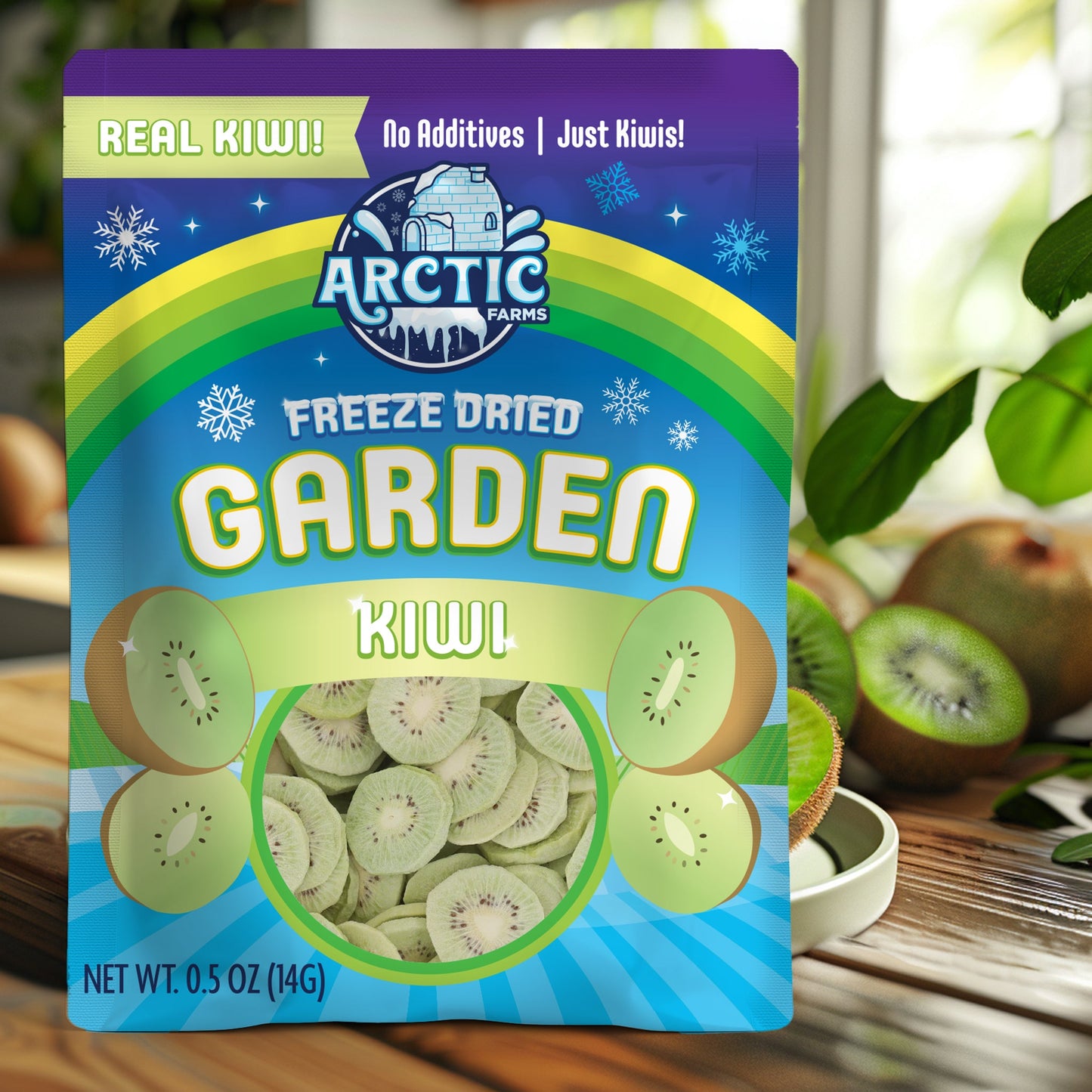 Freeze Dried Green Kiwi