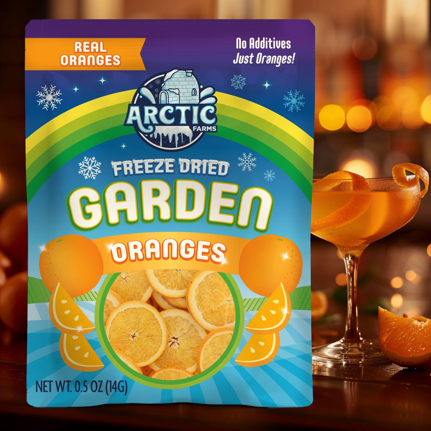 Freeze Dried Orange Slices