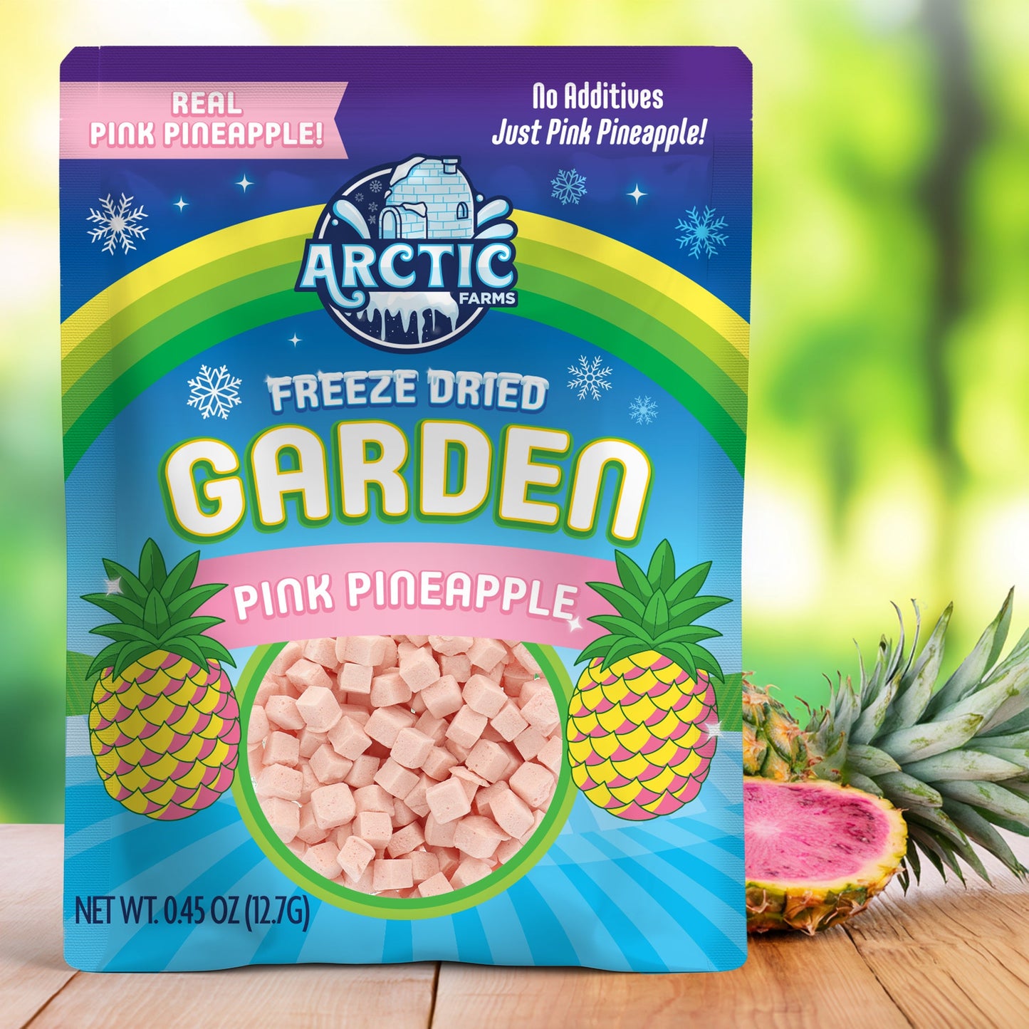 Freeze Dried Pink Pineapple