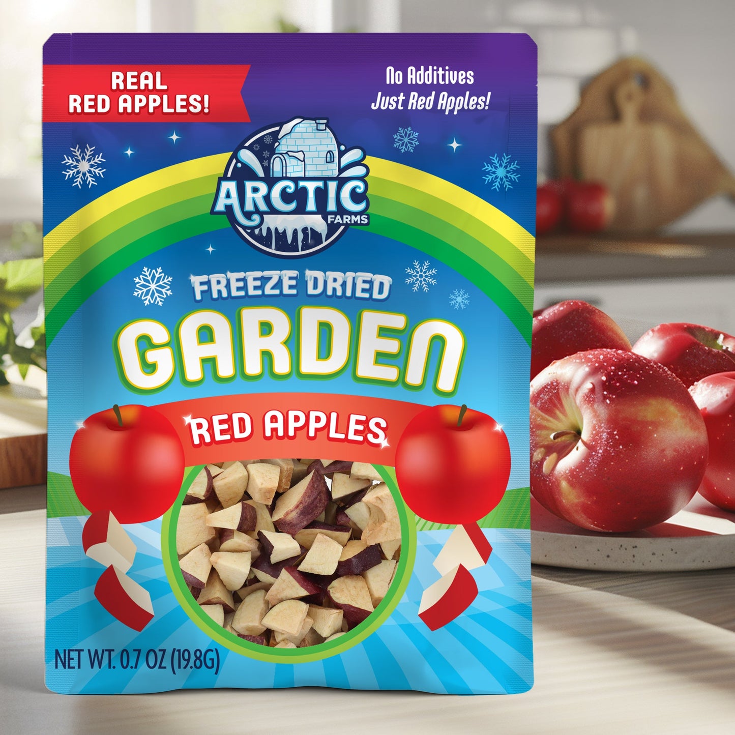 Freeze Dried Red Delicious Apple Bites