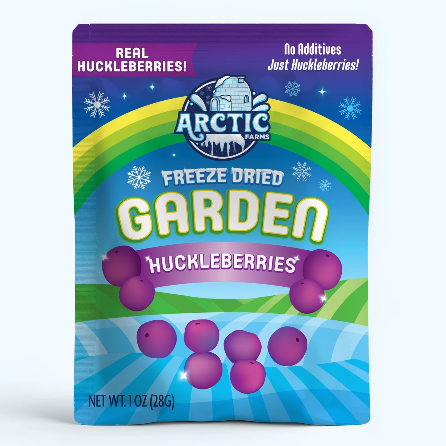 Freeze Dried Wild Blue Huckleberries - Vegan America