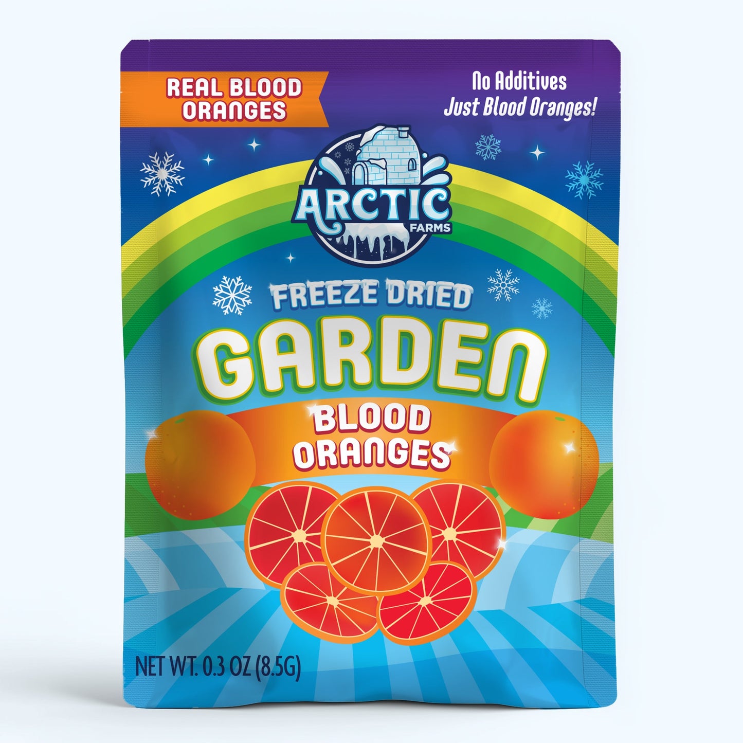 Freeze Dried Blood Orange Slices