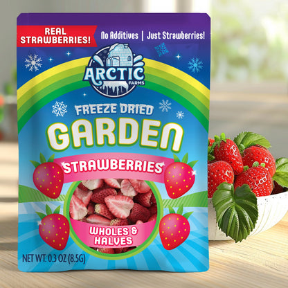 Freeze Dried Strawberry Wholes & Halves