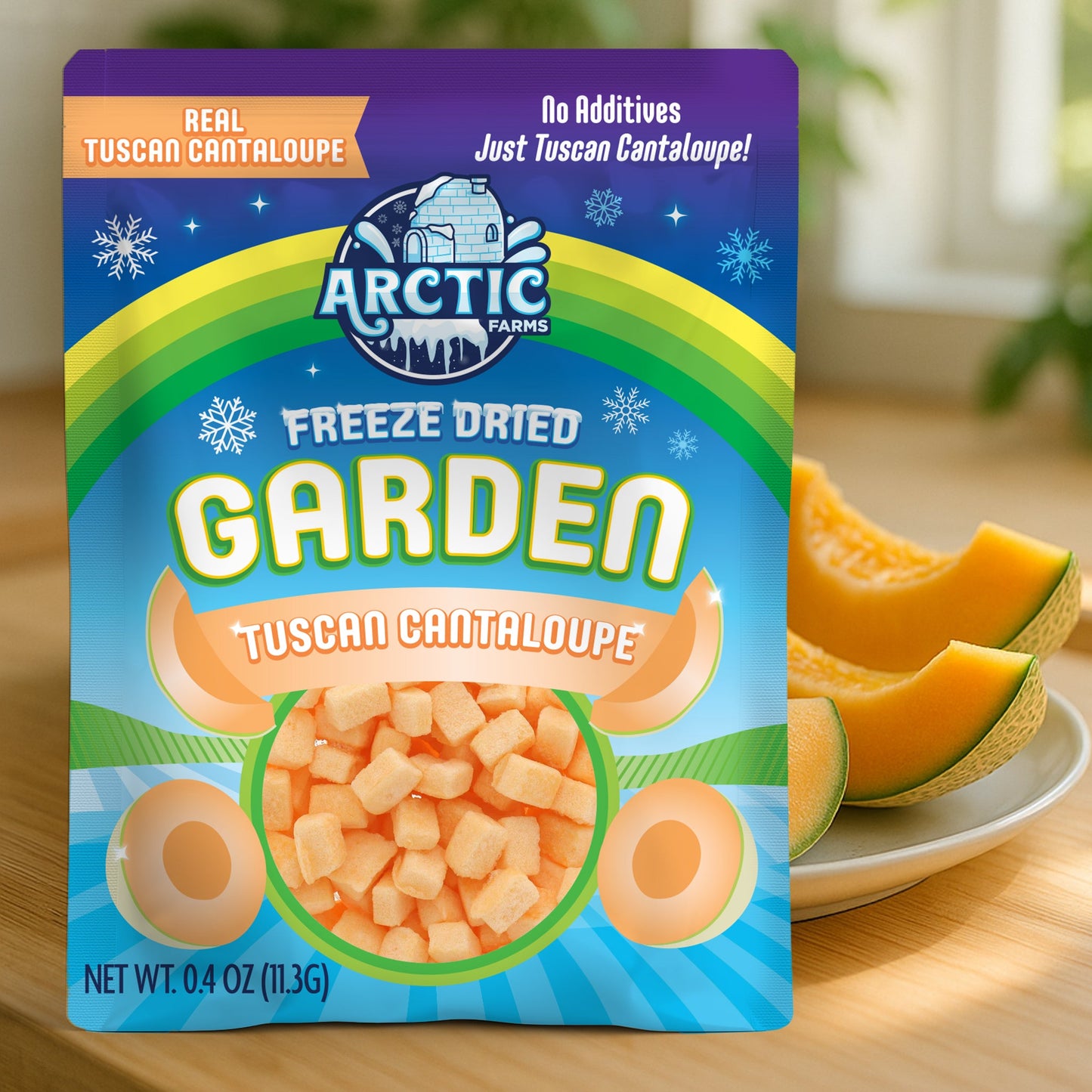 Freeze Dried Tuscan Cantaloupe Melon