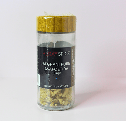 Wild Afghani Hing (Asafoetida) 100% Pure Resin (1 Oz) 28.5 gr - Vegan America