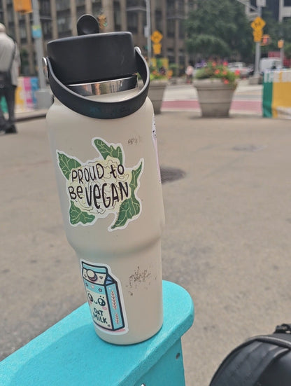 Proud To Be Vegan Sticker