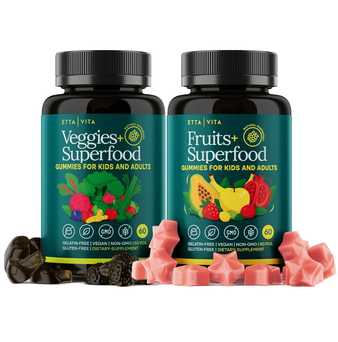 Fruits and Veggies Gummies Supplement - Vegan America