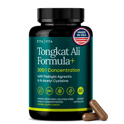 Potent Longjack - Tongkat Ali & Fadogia Agrestis Supplement for Men & Women - Vegan America