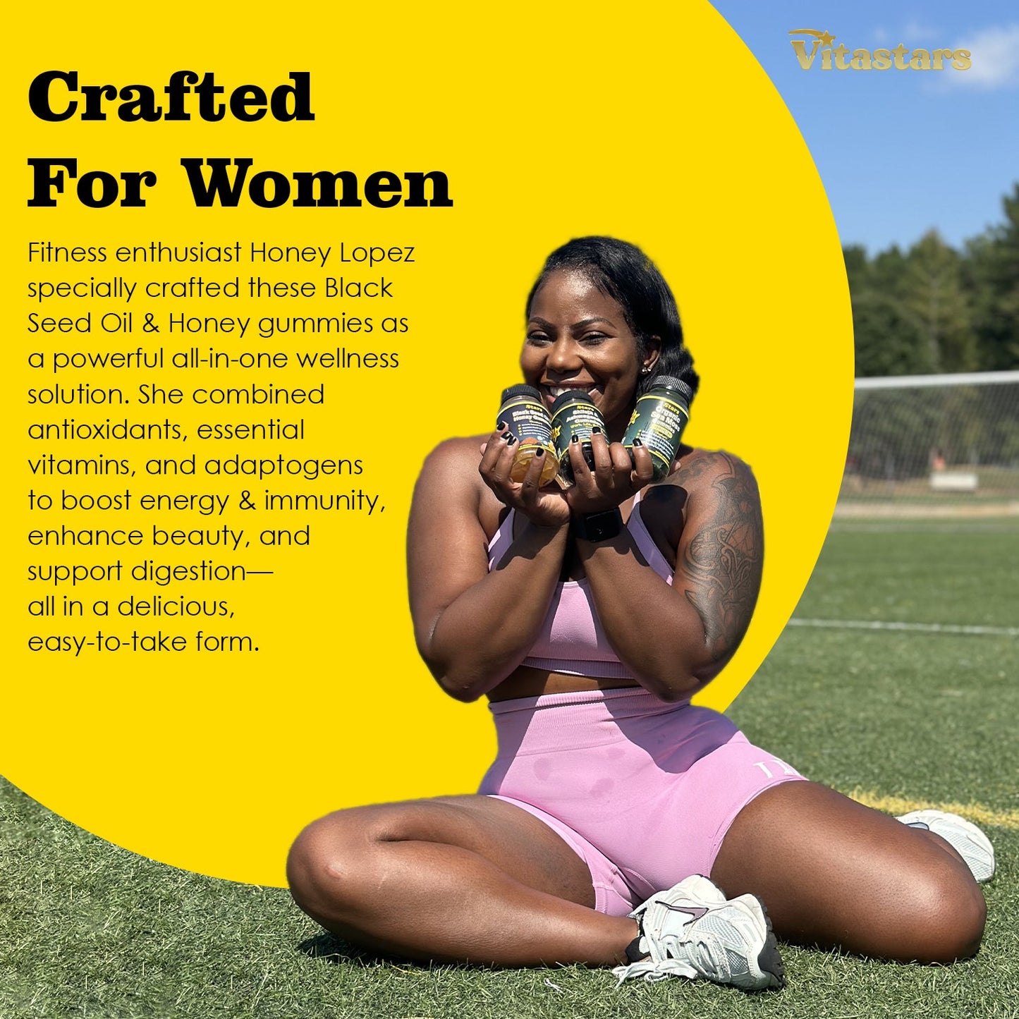 Ultimate Wellness: Organic Sea Moss Gummies & Black Seed Oil Honey Gummies, Immune, Digestive, Skin & Joint Support, Packed with Superfoods, Antioxidants & Vitamins for Men & Women, 120 count