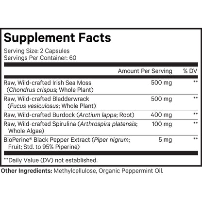 Raw Wildcrafted Sea Moss