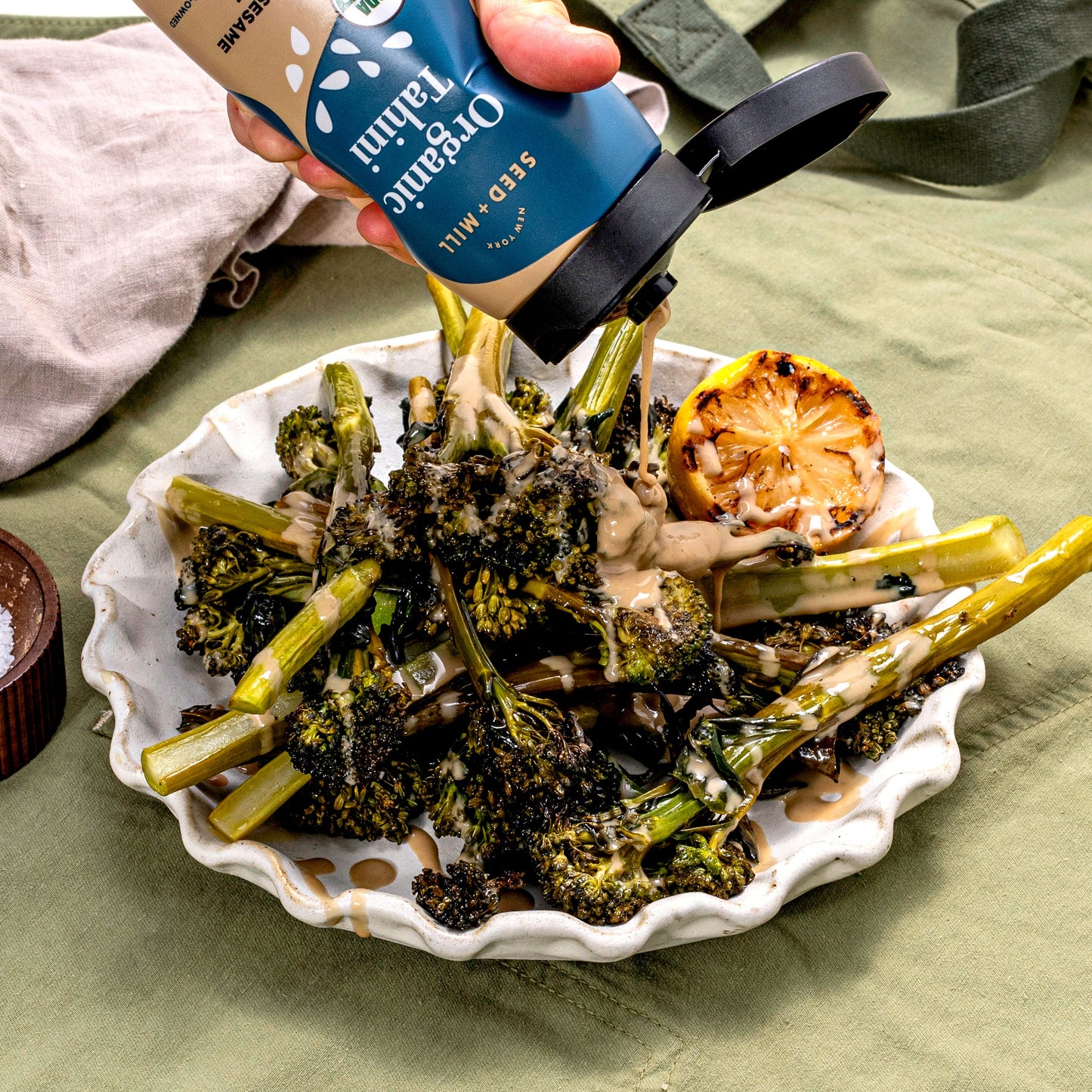 Organic Tahini Squeeze Bottle