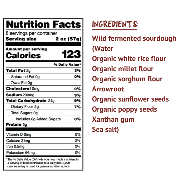 Seeded Gluten-Free Sourdough - 3 Pack - Vegan America