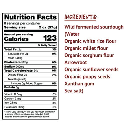 Seeded Gluten-Free Sourdough - 3 Pack - Vegan America