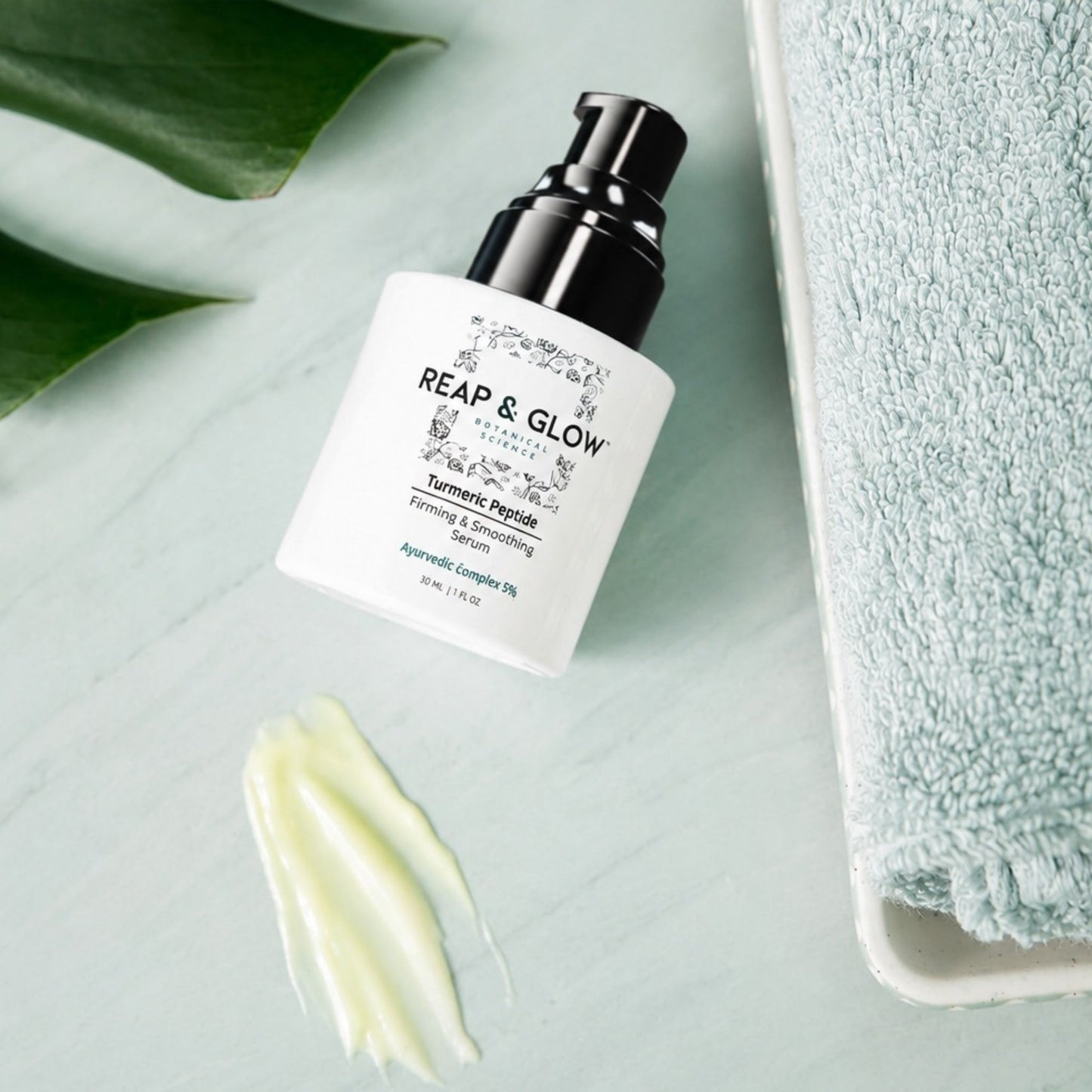 Turmeric Peptide Firming & Smoothing Serum - Vegan America