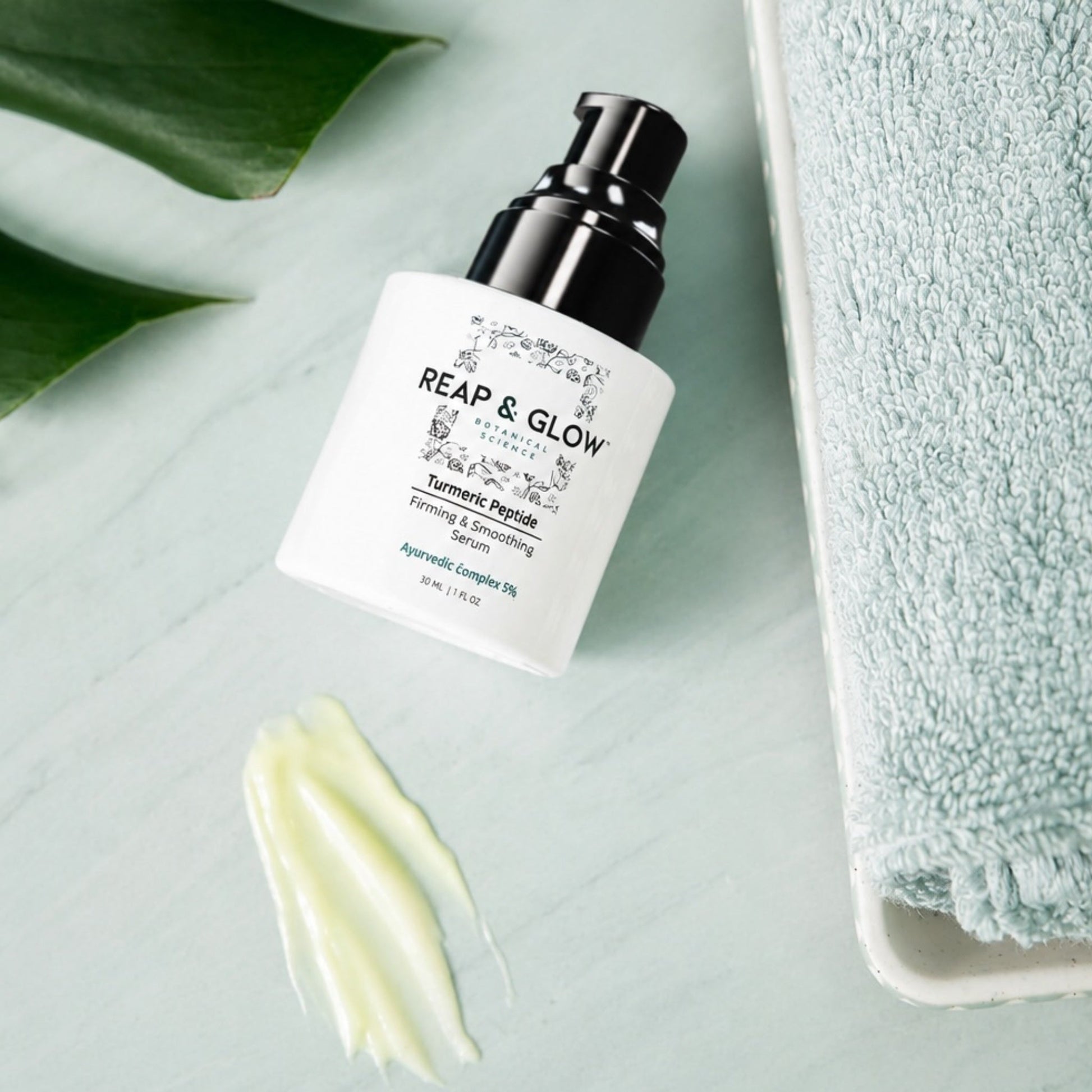Turmeric Peptide Firming & Smoothing Serum - Vegan America
