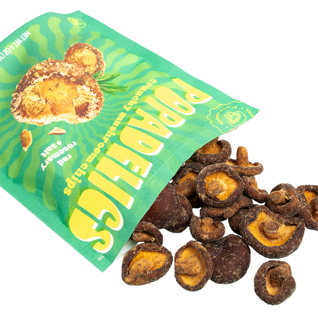 Popadelics Crunchy Mushroom Chips - Variety Pack