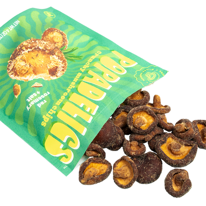 Popadelics Crunchy Mushroom Chips - Variety Pack