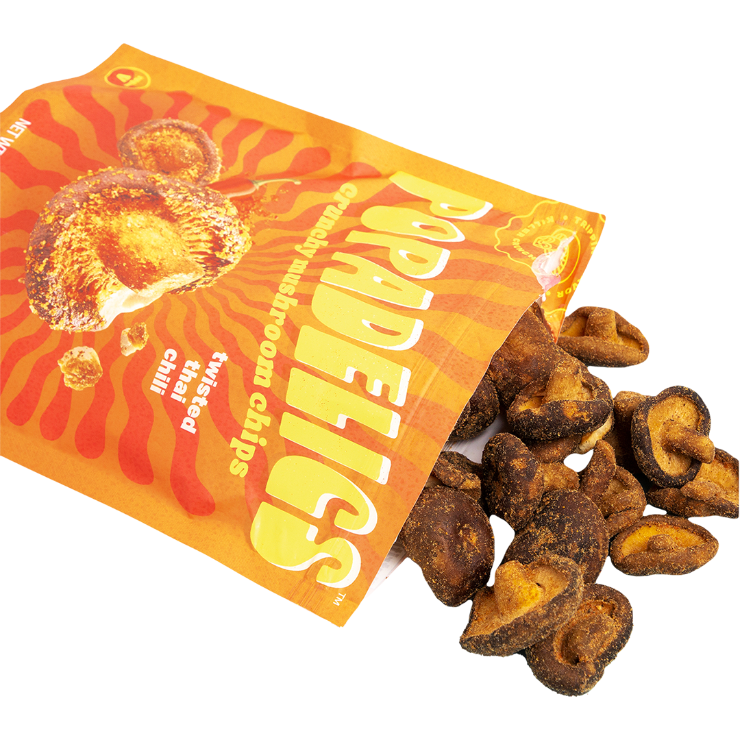 Popadelics Crunchy Mushroom Chips - Variety Pack