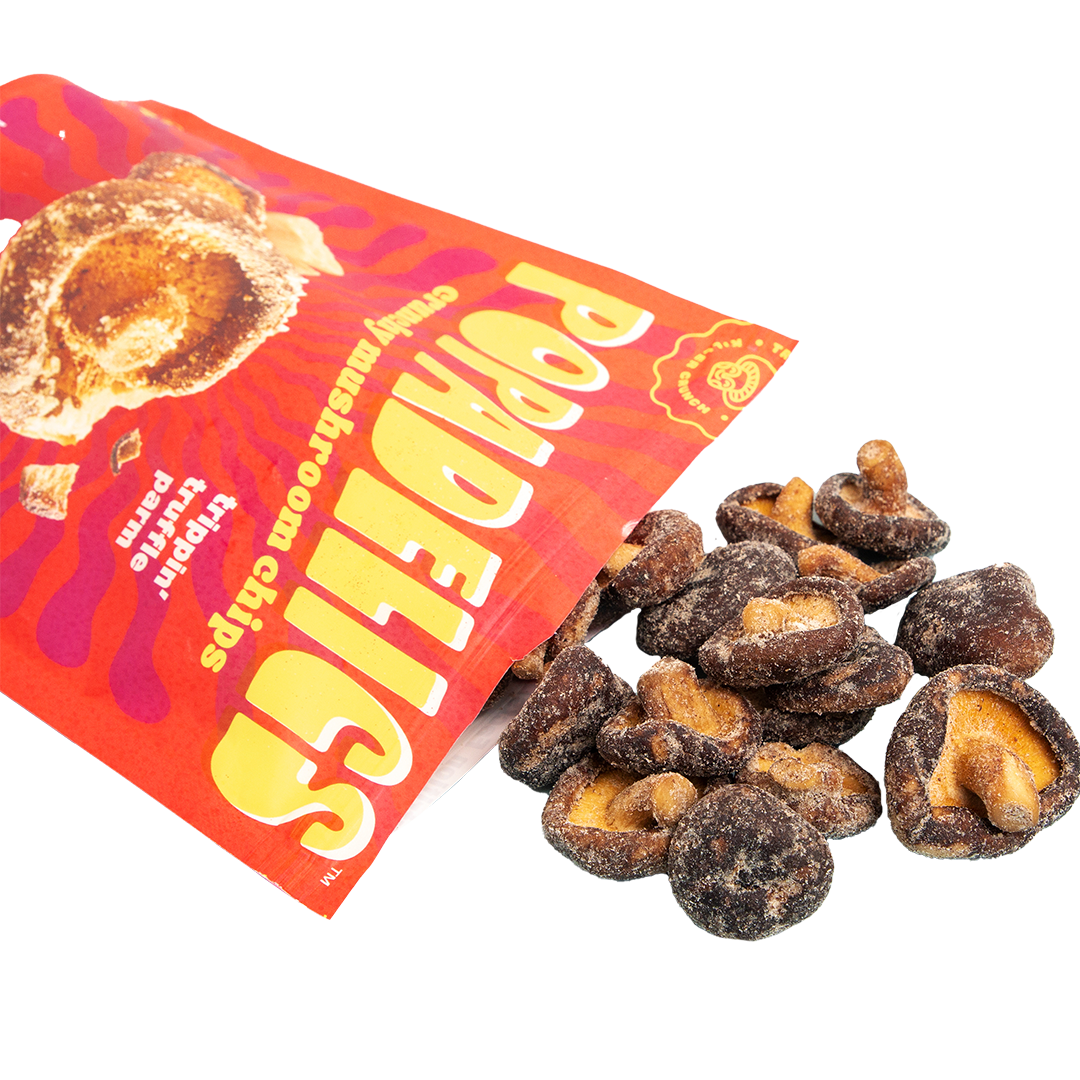 Popadelics Crunchy Mushroom Chips - Variety Pack