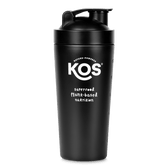 KOS Stainless Steel Shaker Bottle - Vegan America
