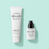 Coffee Fruit Nourishing Cleanser + Turmeric Peptide Firming Serum Value Set - Vegan America