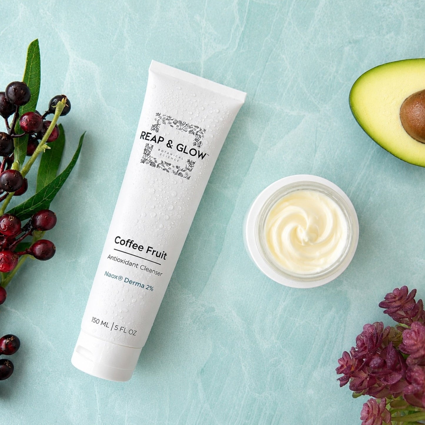 Ayurvedic Deep Hydrating Crème  + Coffee Fruit Nourishing Cleanser Value Set