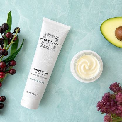 Ayurvedic Deep Hydrating Crème  + Coffee Fruit Nourishing Cleanser Value Set