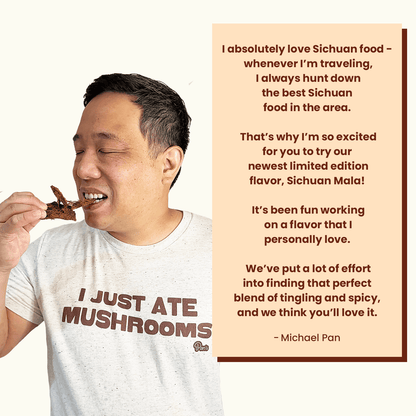*Limited Edition* Sichuan Málà Mushroom Jerky - Vegan America