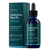 Methylene Blue Pharmaceutical Grade 99.99% Pure 1% Solution, 2oz Tincture - Vegan America