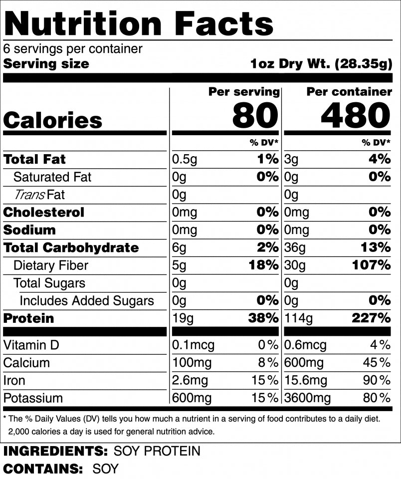 5 lb Bag; Shreds of Grace - Vegan America