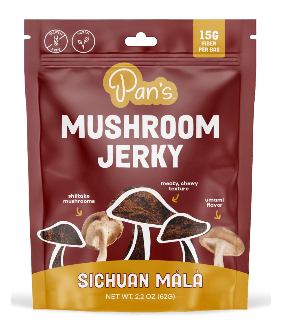 *Limited Edition* Sichuan Málà Mushroom Jerky - Vegan America