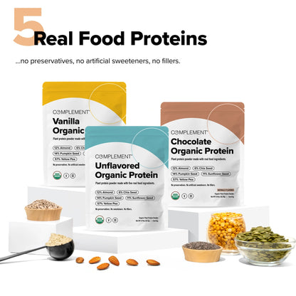 COMPLEMENT® Organic Protein Sample Pack - Vegan America