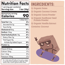 Skout Organic Chocolate Brownie Kids Bar