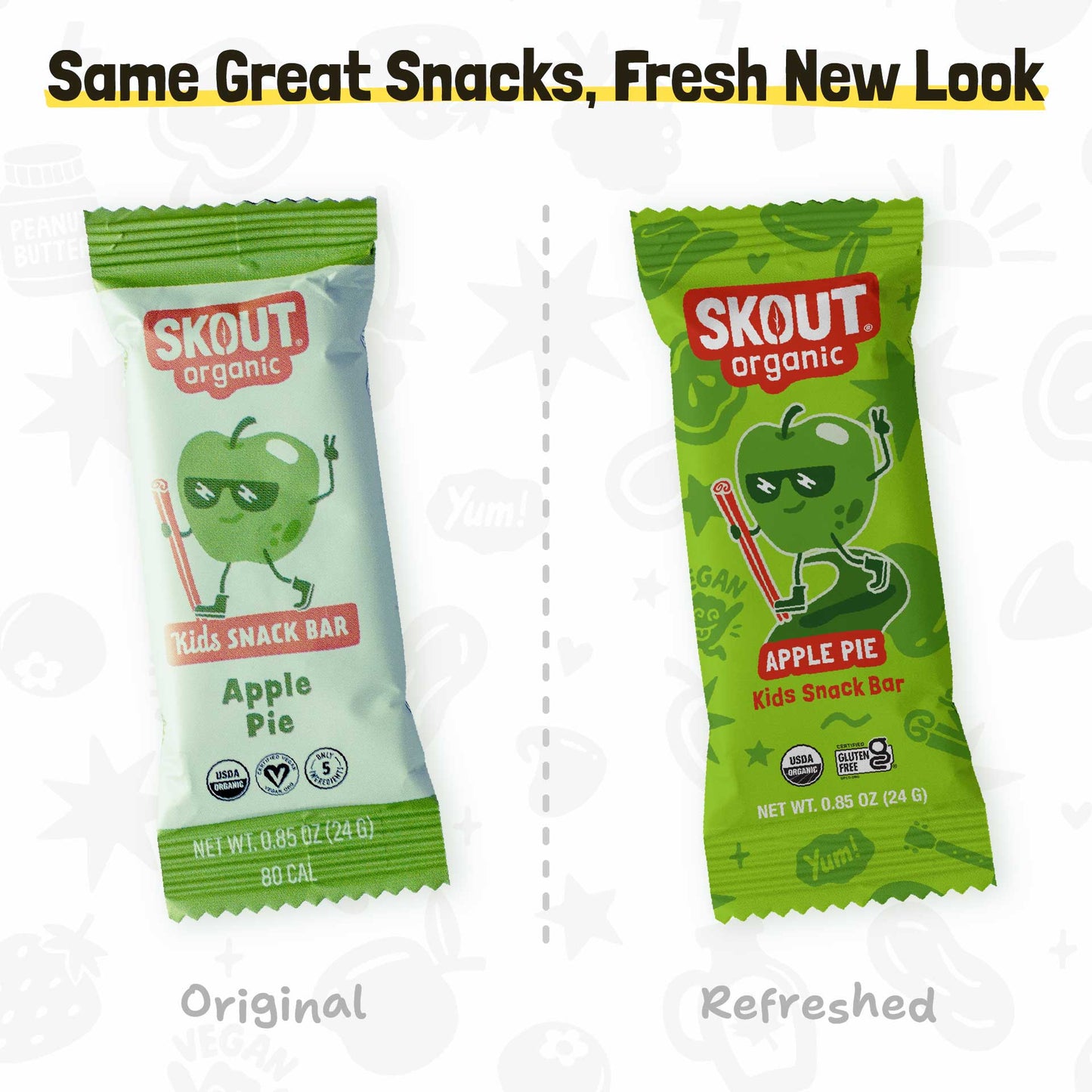 Skout Organic Apple Pie Kids Bar